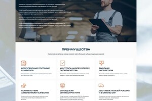 Разработка сайта на вордпресс по металлопрокату. С каталогом услуг и товаров. Также есть новостной блог — Тихонова Екатерина Васильевна