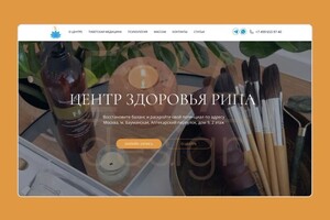 Создание сайта на Wordpress для клиники тибетской медицины. — Тихонова Екатерина Васильевна