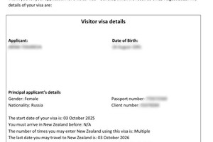 Абрамченко Анна Николаевна — Мультивиза в Новую Зеландию ??; А мы продолжаем получать радостные новости :-D; Моя клиентка получила одобрение на... — Портфолио №7