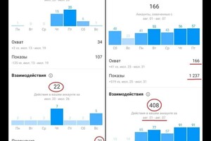 Чирвина Ольга Сергеевна — Как меняется статистика (Аккаунт \