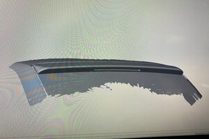 Димитров Никита Александрович — Моделирование накладки заднего стекла — Портфолио №1