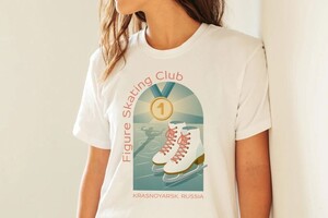 Федоренко Маргарита Маратовна — Создание принта для мерча школы фигурного катания \