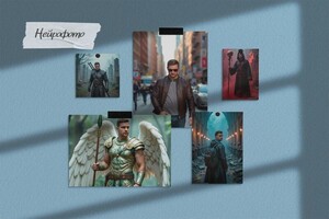 Голубев Владимир Петрович — Нейрофотосессия по нескольким фото, не выходя из дома — Портфолио №11