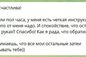 Говорухина Алена Ивановна — Отзыв по чат-ботам — Портфолио №2
