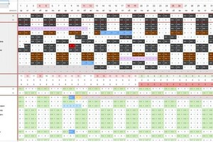 Иванов Константин Александрович — Графики работы сотрудников — Портфолио №3