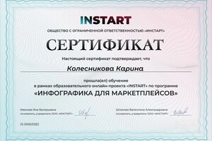 Колесникова Карина Олеговна — Диплом / сертификат №1