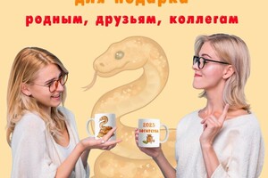 Мизюкова Виктория Валерьевна — Карточка товара для маркетплейса + иллюстрация для печати на кружках — Портфолио №49