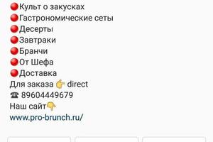 Сеть гастрономических закусок Pro-Brunch — Платонов Руслан Андреевич