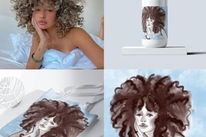 Шагойко Александра Сергеевна — Стилизиванный скетч-портрет по фото — Портфолио №3