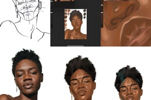 Шагойко Александра Сергеевна — Портретная иллюстрация по фото — Портфолио №5