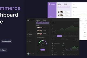 Ecommerce Dashboard Page — Данила Резанов Александрович