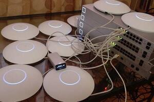 Инсталляция, настройка бесшовной системы WIFI покрытия на базе Ubiquiti AP AC RPO — Ефимов Михаил Валерьевич