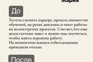 Кейс о карьерном консультировании и коучинге — Горбунова Ирина Александровна