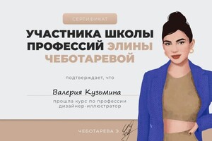 Диплом / сертификат №6 — Кузьмина Валерия Дмитриевна