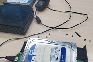 Восстановление данных с жёсткого диска через внешний hdd бокс; И замена диска в боксе — Рубцов Илья Игоревич