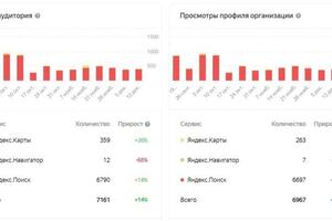 Результаты по продвижению бизнеса с помощью геомаркетинга — Русинов Александр Юрьевич