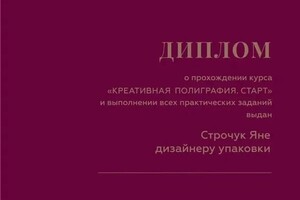 Диплом / сертификат №4 — Строчук Яна Александровна