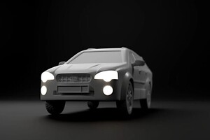 Моделирование авто под 3D-печать — Сухарева Анна Сергеевна