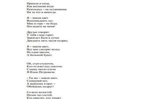 ПРЕДСТАВЛЕНИЕ НА КОНКУРСЕ. ПРИМЕР РАБОТЫ — Шашлова Марина Владимировна