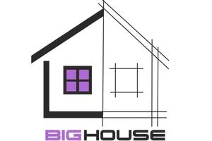 Разработка логотипа для Агентства недвижимости Big House — Крохалев Илья Сергеевич