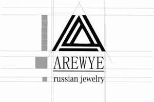 Чистка логотипа перед работай в типографии для бренда ювелирных украшений Arewye; Работа выполнена в Corel DRAW — Мищенко Софья Александровна