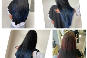 Челабиева Татьяна Владимировна — Сложное креативное окрашивание. — Портфолио №7