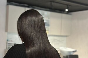 Первая Екатерина Витальевна — Кератиновое выправление волос; Процедура ПОСЛЕ — Портфолио №3