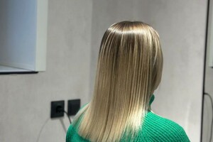 Первая Екатерина Витальевна — Кератиновое выпрямление волос; Процедура ПОСЛЕ — Портфолио №7