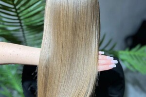 Первая Екатерина Витальевна — Кератиновое выпрямление волос; Процедура ПОСЛЕ — Портфолио №9