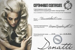 Диплом / сертификат №1 — Ишматова Олеся Алексеевна