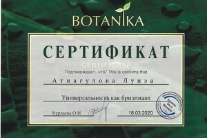 Диплом / сертификат №4 — Атнагулова Луиза Ильинична