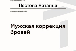 Диплом / сертификат №8 — Пестова Наталья Ивановна