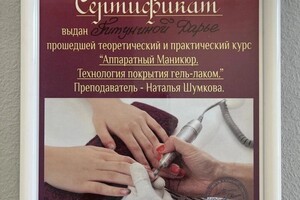 Диплом / сертификат №1 — Питунина Дарья Анатольевна