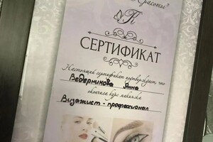 Диплом / сертификат №3 — Ведерникова Анна Васильевна