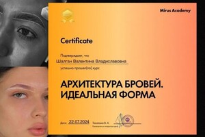 Диплом / сертификат №7 — Шалган Валентина Владиславовна