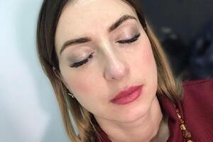 Девушка хотела эффект натуральных бровей. Сделали окрашивание хной Ekkobeauty — Лапыгина Алина Тимуровна