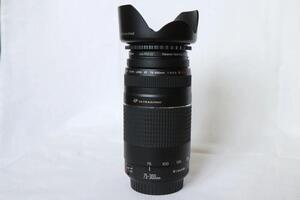 Объектив Canon EF 75-300mm f/4-5.6 III USM с пластиковой блендой JJC LS-58 — Похлебин Юрий Алексеевич