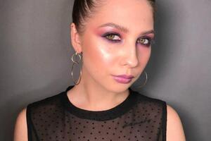 Smoky eyes в сиреневом цвете. — Рахманкулова Динара Маратовна