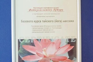 Диплом / сертификат №3 — Фаткулисламов Артур Минуллович