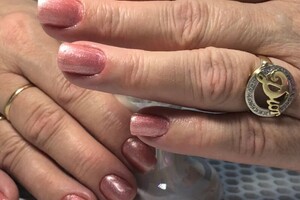 Маникюр комби гель лак — Хацкевич Екатерина Владимировна