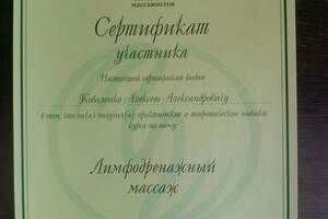 Диплом / сертификат №29 — Коваленко Алексей Александрович