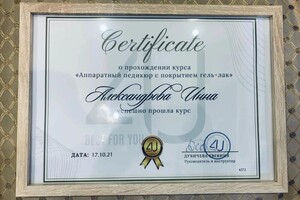 Диплом / сертификат №2 — Александрова Инна Юрьевна