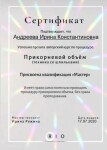 Диплом / сертификат №13 — Андреева Ирина Константиновна