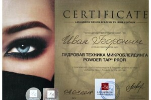 Академия Lash&Brow Ирины Левчук — Боронин Иван Михайлович