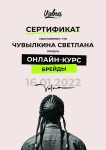 Диплом / сертификат №6 — Чувылкина Светлана Викторовна