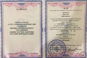 Свидетельство о повышении квалификации — Денисова Наталья Викторовна