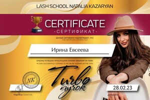 Диплом / сертификат №9 — Евсеева Ирина Валерьевна