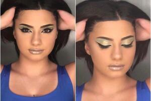 На курсах по Make up — Геворгян Кристина Роландовна