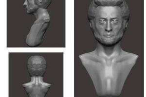 3D модель в программе ZBrush — Горскина Анастасия Олеговна