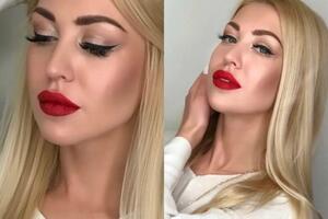 Hollywood make up — Грачева Алина Владимировна